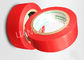 Băng keo PVC cao su màu đỏ dùng cho gia công đầu cuối Độ dày 0,10-0,22 mm