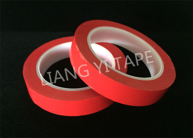 Khả năng chịu nhiệt Băng polyester màu đỏ cho quấn cuộn / tụ điện / dây nịt